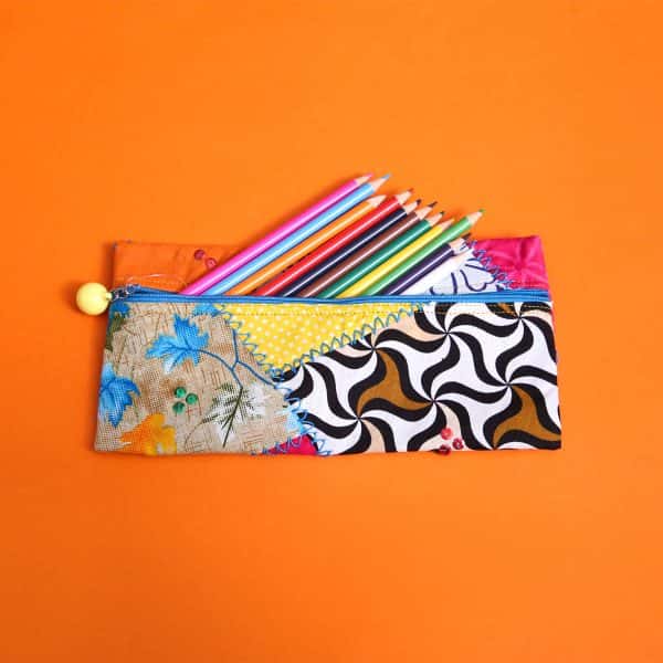 Patchwork Pencil Case(2)