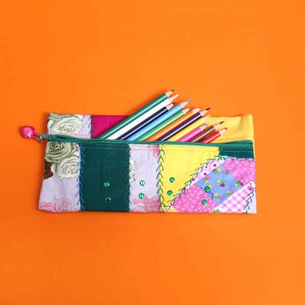 Patchwork Pencil Case(1)
